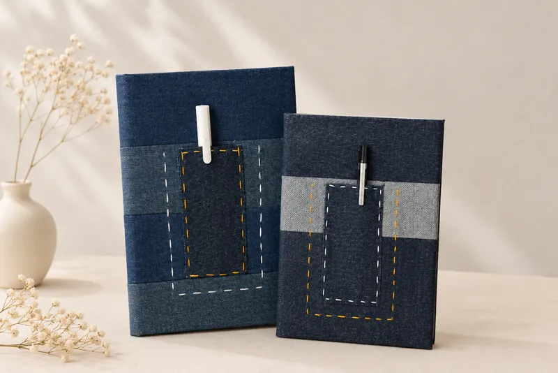 Denim Patchwork Diary