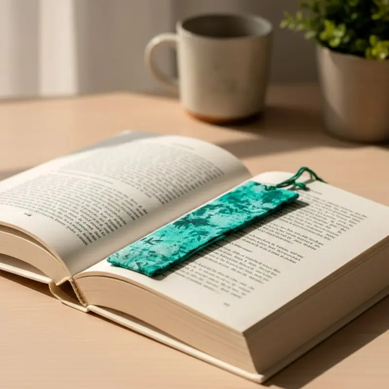 Printed Fabric Bookmarks